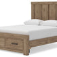 Oliandon - Panel Storage Bed