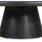 Bracken - Round Cocktail Table - French Black