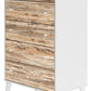 Piperton - Brown / White - Five Drawer Chest