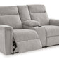 Barnsana - Dbl Power Reclining Loveseat With Console