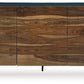 Darrey - Natural / Brown - Accent Cabinet