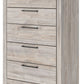 Broachmyn - Five Drawer Chest - Fraser Furniture & Mattresses