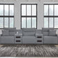 Modmax II - Reclining Sectional - Salt And Pepper