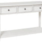 Kanwyn - Whitewash - Sofa Table