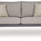 Ocean Beach - Loveseat With Cushion - Gray