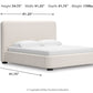 Brintstreet - Beige - King Upholstered Bed