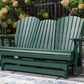 Shell Beach - Loveseat Glider - Green