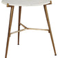 Chadton - White / Gold Finish - Accent Table