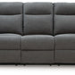 Side-Swipe - Reclining Sofa With Drop Down Table