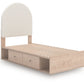 Arloster - Upholstered Panel Bed