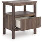Pamytta - Brown - One Drawer Night Stand