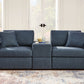 Modmax - Ink - 3-Piece Sectional Sofa With Storage Console - Fabric