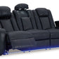 Fyne-dyme - Power Reclining Sofa With Adj Headrest