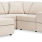 Modmax - U-Shaped Sectional - Oyster