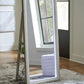 Evesen - Champagne - Floor Standing Mirror With Storage