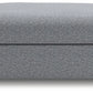 Bealton - Salt And Pepper - Oversized Accent Ottoman