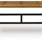 Galliden - Black / Brown - Rectangular Dining Room Extension Table