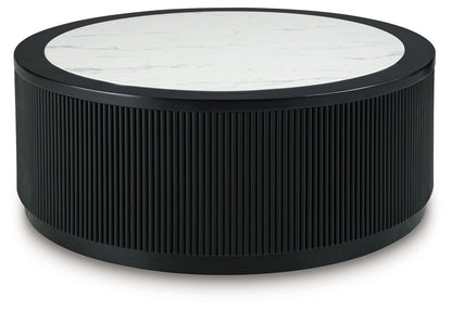 Grayman - Round Table - Fraser Furniture & Mattresses