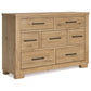 Galliden - Light Brown - Dresser