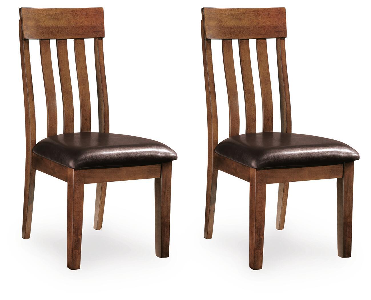 Ralene - Dining UPH Side Chair (Set of 2) - Medium Brown - Fraser Furniture & Mattresses