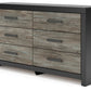 Broachmyn - Six Drawer Dresser - Fraser Furniture & Mattresses