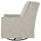 Kambria - Swivel Glider Accent Chair - Fog