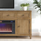 Sharlance - 81" TV Stand With Electric Fireplace