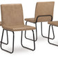 Pharwynn - Toast - Dining Upholstered Side Chair (Set of 4)