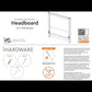 Trinell - Panel Bed