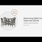 Wrenning - Gray - Drm Counter Table Set (Set of 5)