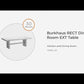 Burkhaus - Rectangular Dining Room Extension Table - Dark Brown