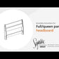 Deanlow - Full Panel Headboard - Honey