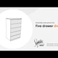 Onita - Five Drawer Chest