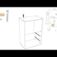 Charlang - Black / Gray - Five Drawer Chest