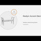 Realyn - Accent Bench - Antique White