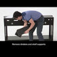 Todoe - LG TV Stand w/Fireplace Option - Gray