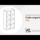 Piperton - Cube Organizer - Wood