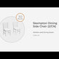 Skempton - White - Dining UPH Side Chair (Set of 2)