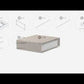 Gerdanet - Natural - Lift Top Cocktail Table