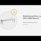 Bolanburg - Extra Large UPH DRM Bench - Brown / Beige