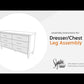 Cadmori - Five Drawer Wide Chest - Two-Tone