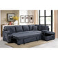 MAY PULLOUT SECTIONAL - LIVID GREY