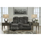 SOUNDCHECK POWER RECLINING LOVESEAT WITH CONSOLE - STORM