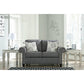 AGLENO LOVESEAT- CHARCOAL
