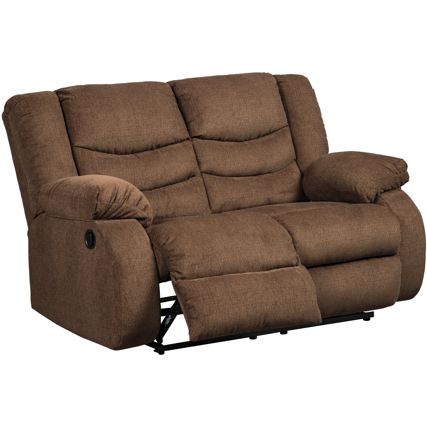 TULEN RECLINING LOVESEAT - CHOCOLATE