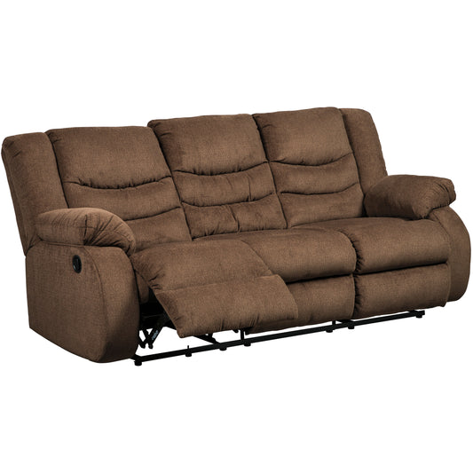 TULEN RECLINING SOFA - CHOCOLATE