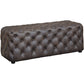 LISTER ACCENT OTTOMAN - BROWN