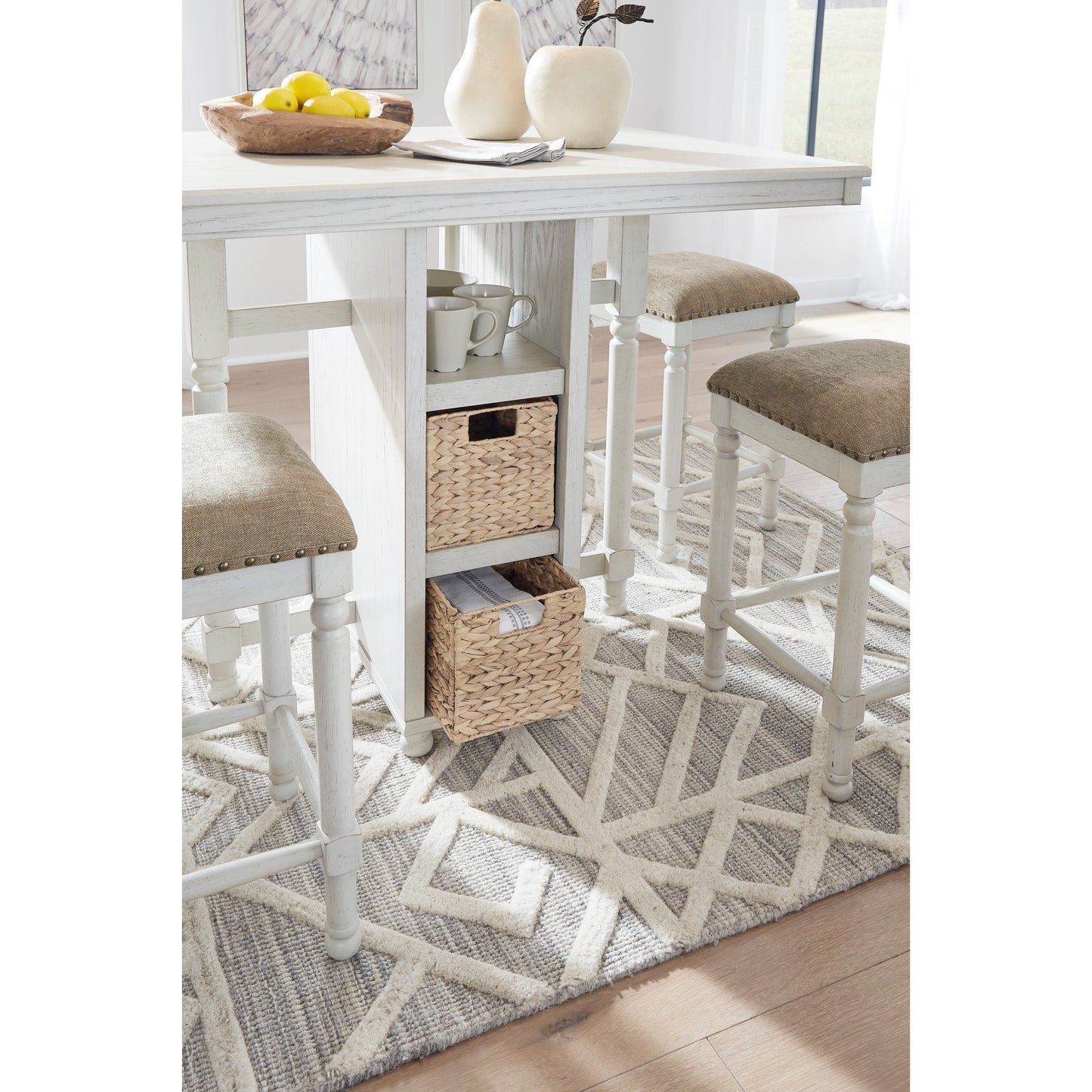 ROBBINSDALE COUNTER HEIGHT TABLE ( SET OF 5)