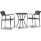 CRYSTAL BREEZE 3-PIECE TABLE AND CHAIR SET