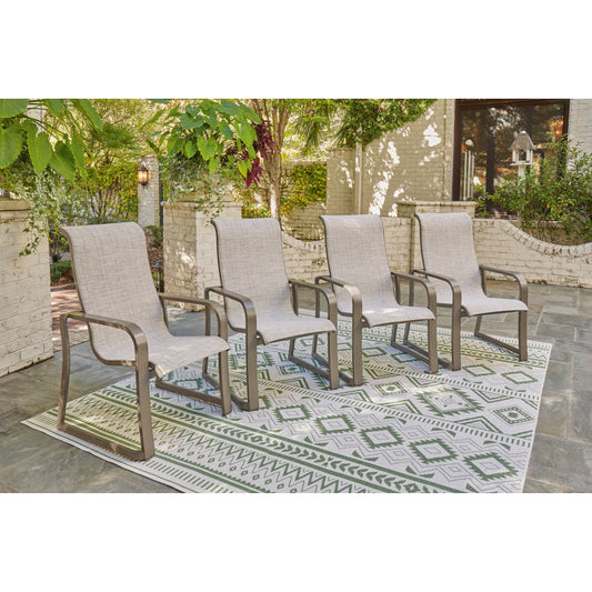 BEACH FRONT SLING ARM CHAIR (Set of 4)